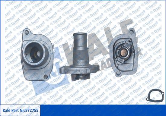 KALE 572755 Termostat 87c Fiat Palio Siean Doblo Punto Panda 1.2 8v Uno